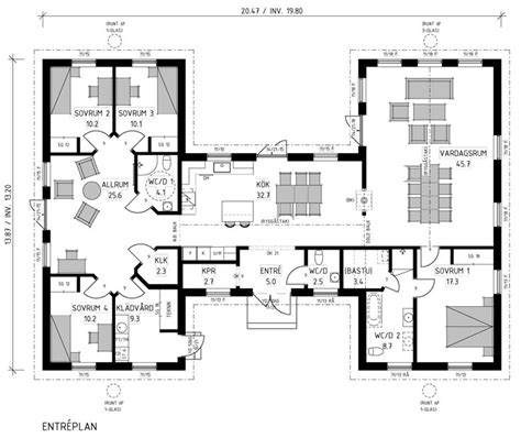 Small House Plan With Three Rooms