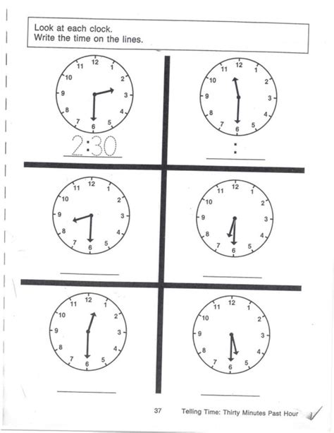 Hours Guide Easy Time Telling Campus Sdh