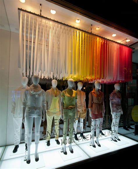 UNIQLO Windows 2014 Spring London Retail Design Blog Spring Window