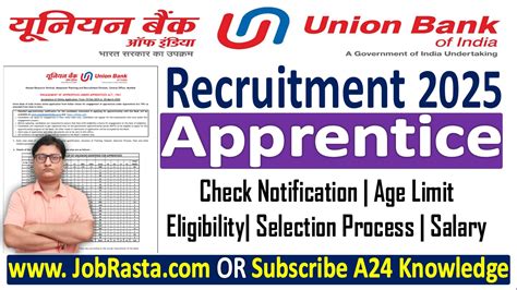 Union Bank Of India Apprentice Recruitment Notification For