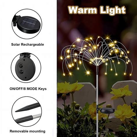 Led Solar Lights Ip Waterproof Led Outdoor Solar Garden