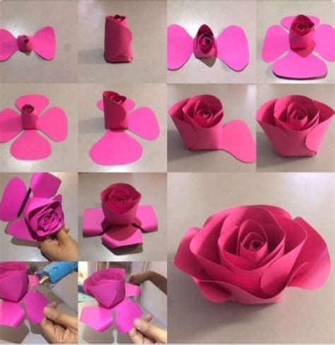 Origami Como Hacer Flores De Papel Grandes Para Decorar Paso A Paso 1CD