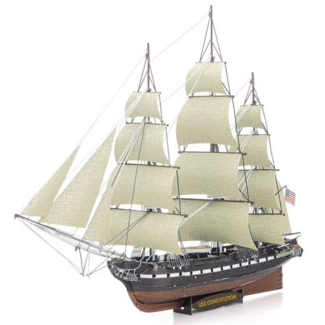 Uss Constitution Metal Model Kit Ps