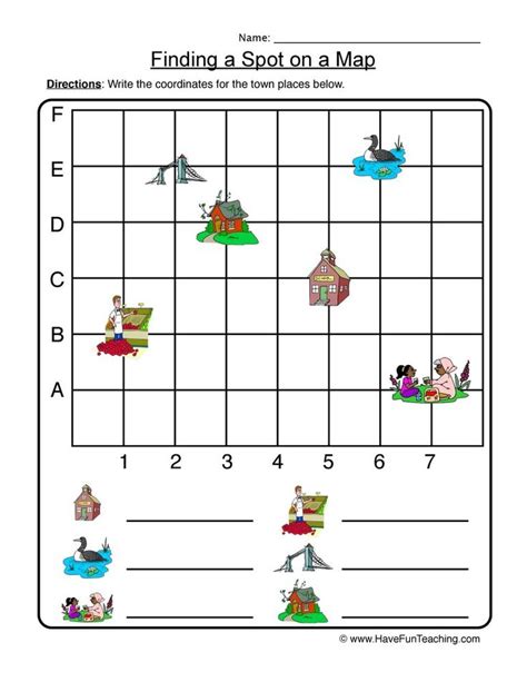 Coordinate Grid Activities