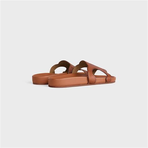 triomphe   calfskin vegetal tanning tan celine