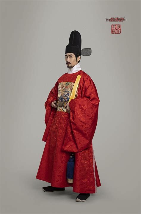 Hanfu漢服 Chinese Ming Dynasty Traditional Clothing Hanfu 明制圓領袍補服武官補