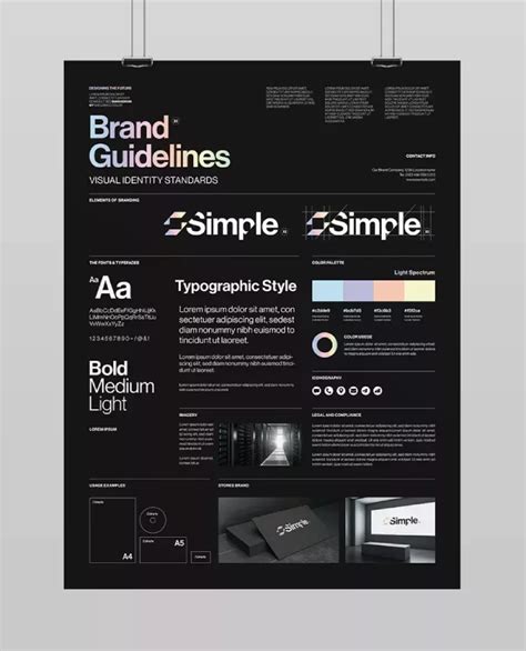 Stylish, Contemporary, and Professional: BrandPacks’ Custom Brand Guide ...