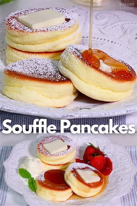 Souffle Pancakes Recipe Sweet Breakfast Tasty Pancakes Breakfast