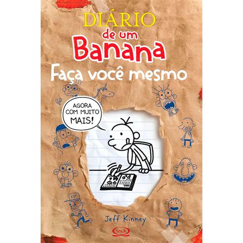 Diário de um Banana Faça Você Mesmo Jeff Kinney Capa Dura Shopee