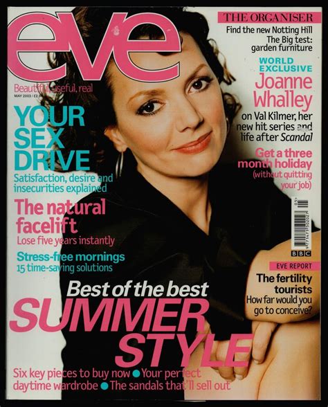 Eve Woman Magazine May Joanne Whalley Val Kilmer Etsy Uk