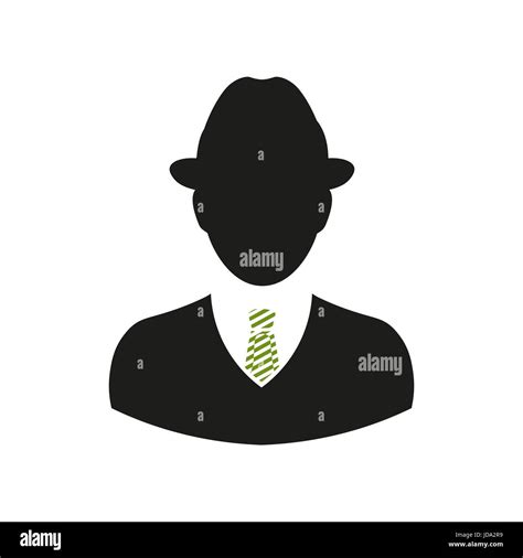 Man employee in face Stock Vector Images - Alamy 