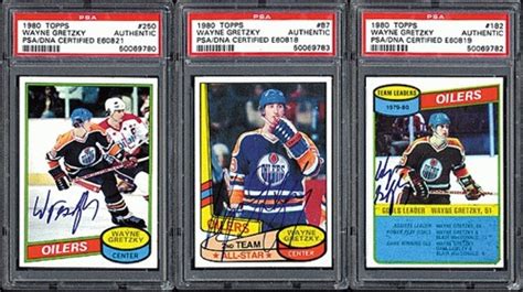 Topps Hockey Near Complete Set With Signed