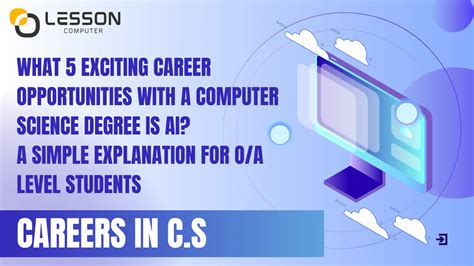 Exciting Career Opportunities In Computer Science Lesson Computer