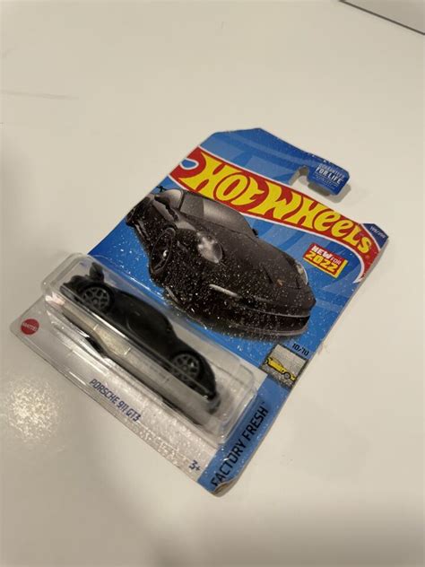 RARE ONE OF A KIND DAMAGED BUBBLING BOX Hot Wheels Porsche 911 GT3