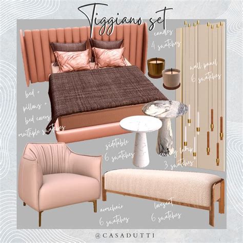 Get More From Casa Dutti On Patreon Sims Cc Furniture Living Rooms