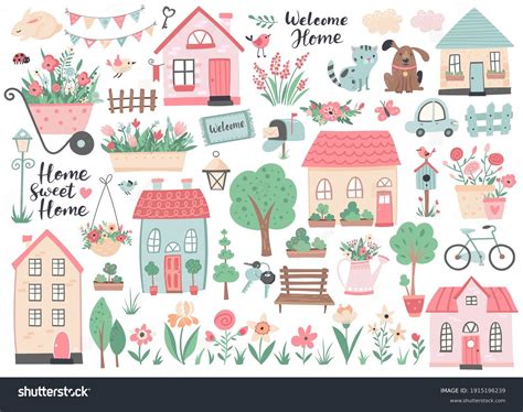 10 757 Small Flower With Birds Stock Vectors And Vector Art Shutterstock