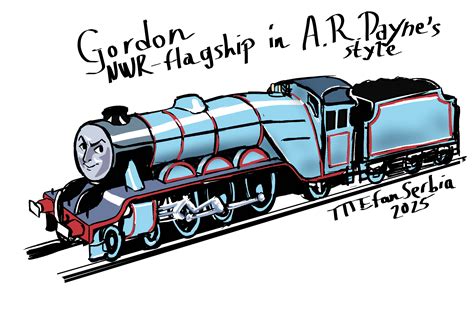 Gordon The Express Engine In Payne S Style Fandom