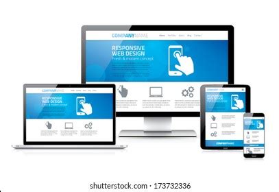 Responsive Websites Mobile Apps Royalty Free Images Stock Photos