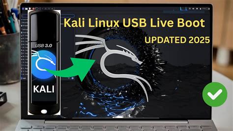 How To Install Kali Linux Usb Live Boot Youtube