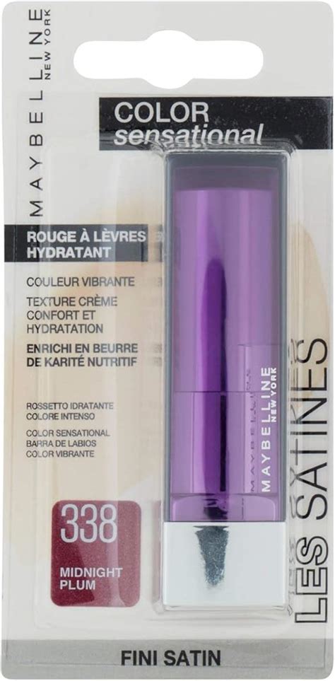 Maybelline Color Sensational N Midnight Plum Lipstick Amazon