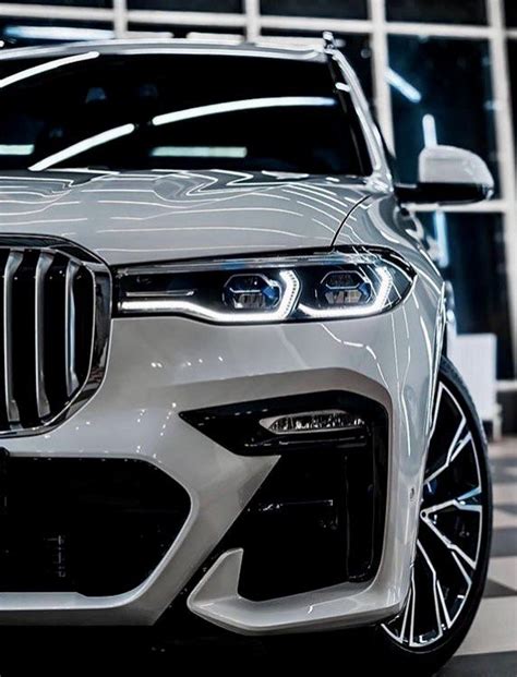 White Bmw Suv Front End