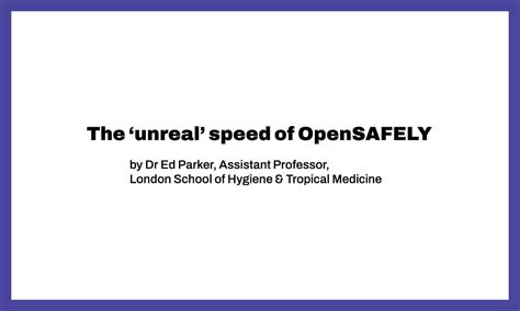 The Unreal Speed Of OpenSAFELY Bennett Institute For Applied Data