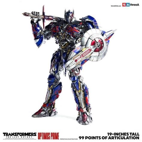 ThreeA Transformers The Last Knight Optimus Prime Premium Scale