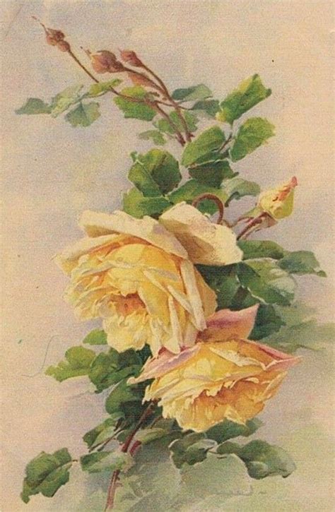 Pin By Natalie Laureano On Beautiful Yellow Roses Rose Painting