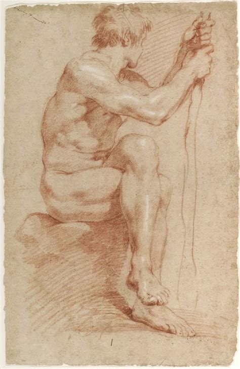 Gian Lorenzo Bernini Italian 15981680 Seated Male Nude Ca 161824