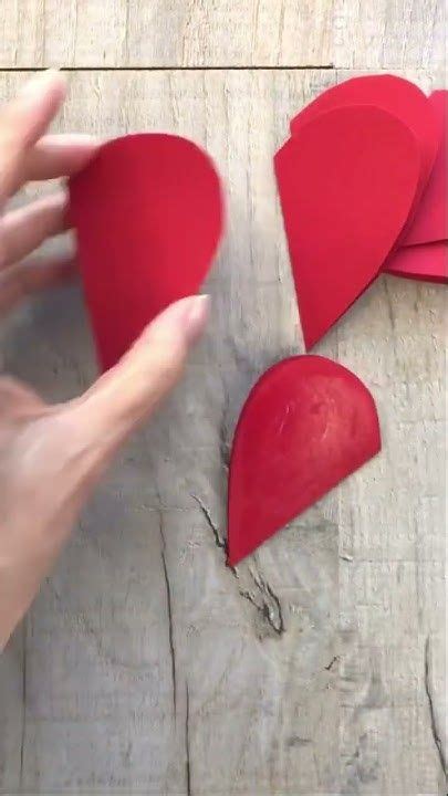 Super Easy Diy D Heart Valentines Day Card In Easy Valentine