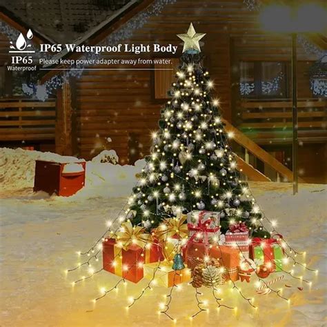 Guirlanda Para O Natal - Guirlanda De 400 Luzes Led Para Árvore De Natal | MercadoLivre
