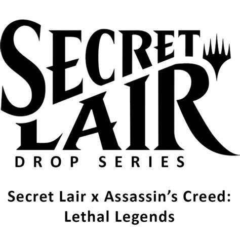 Sealed Secret Lair X Assassins Creed Lethal Legends Foil Pack MTG