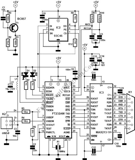 Fdd To Usb Converter Circuit Diagram