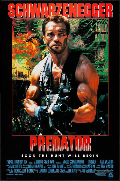 Predator Predator Movie Predator Movie Poster Arnold