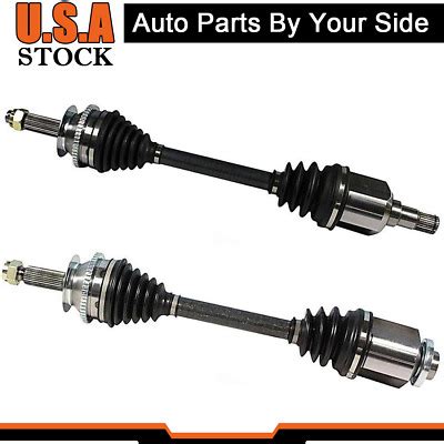 Front Pair Cv Axle Assembly For Hyundai Santa Fe V L Fwdv