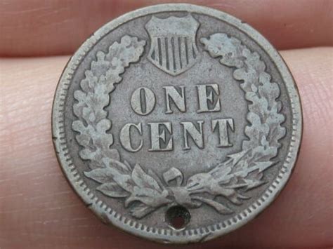 Indian Head Cent Penny Variety Var T Type Vg Fine