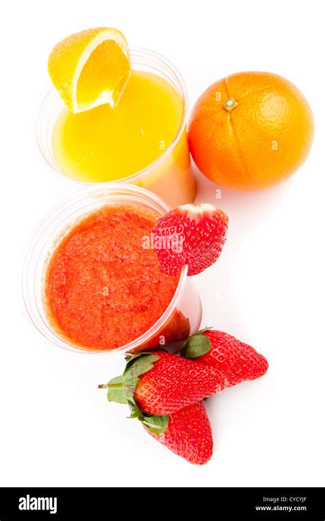Strawberry orange juice Cut Out Stock Images & Pictures - Alamy 