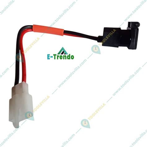 E-Trendo 16cm 3-Pin Heavy Duty Charging Socket Cable EV Scooty 3Pin ...