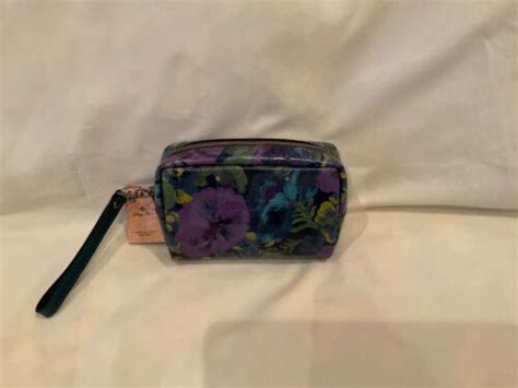 Patricia Nash Deep Blue Glena Clutch Wristlet In Deep Blue Nature Ebay