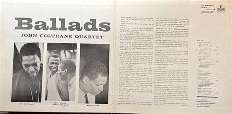 Yahoo John Coltrane Quartet Ballads Imp