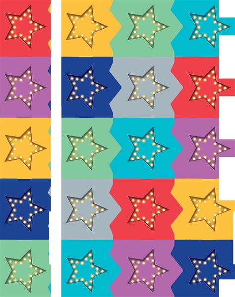 Marquee Stars Stickers Basteln Mit Kindern Basteln Kinder