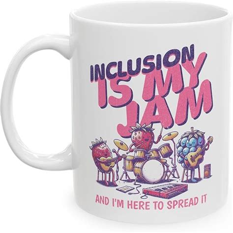 Amazon Inclusion Is My Jam Special Ed Teacher Coffee Mug