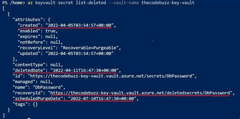 Azure Key Vault Purge Deleted Certificate