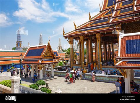 Wat Phra Kaew Temple Of The Emerald Buddha The Grand Palace Bangkok