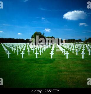 France Calvados Colleville Sur Mer Omaha Beach View Of The American