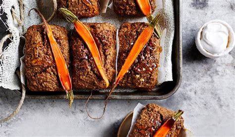 Healthy Carrot Cake Mini Loaves Women S Weekly Food Recipe