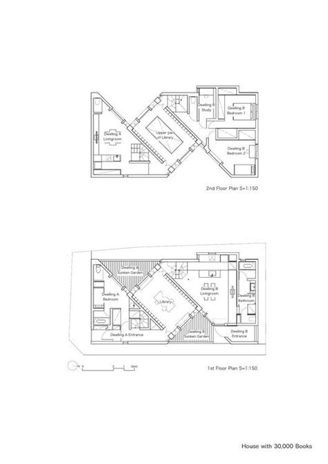 Casa Con 30 000 Libros Takuro Yamamoto Architects Residential