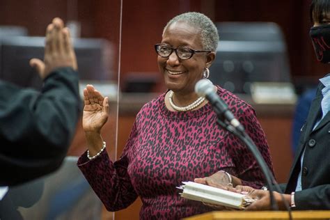 New Augusta leadership: Francine Scott takes city commission oath