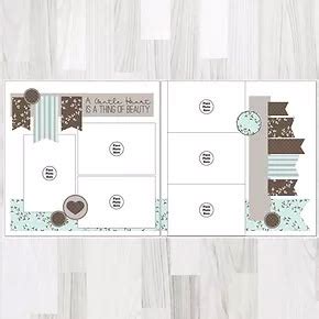 Perfect Pages Keller S Creations 5 18 Scrapbook Design Layout