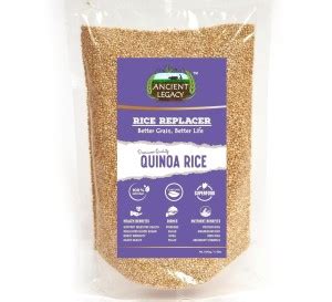 ANCIENT LEGACY Organic Quinoa Diabetic Weight Loss Freindly Low